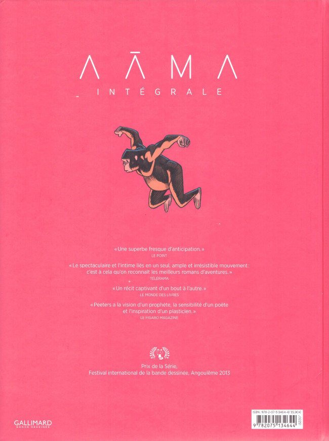 Verso de l'album Aâma