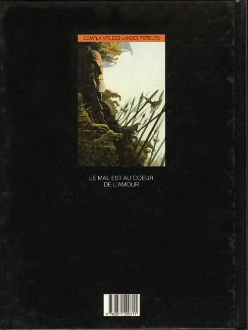Verso de l'album Complainte des Landes perdues Sioban Tome 1 Sioban