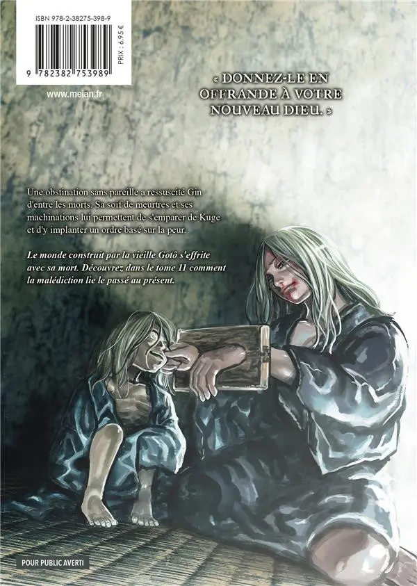 Verso de l'album Gannibal 11