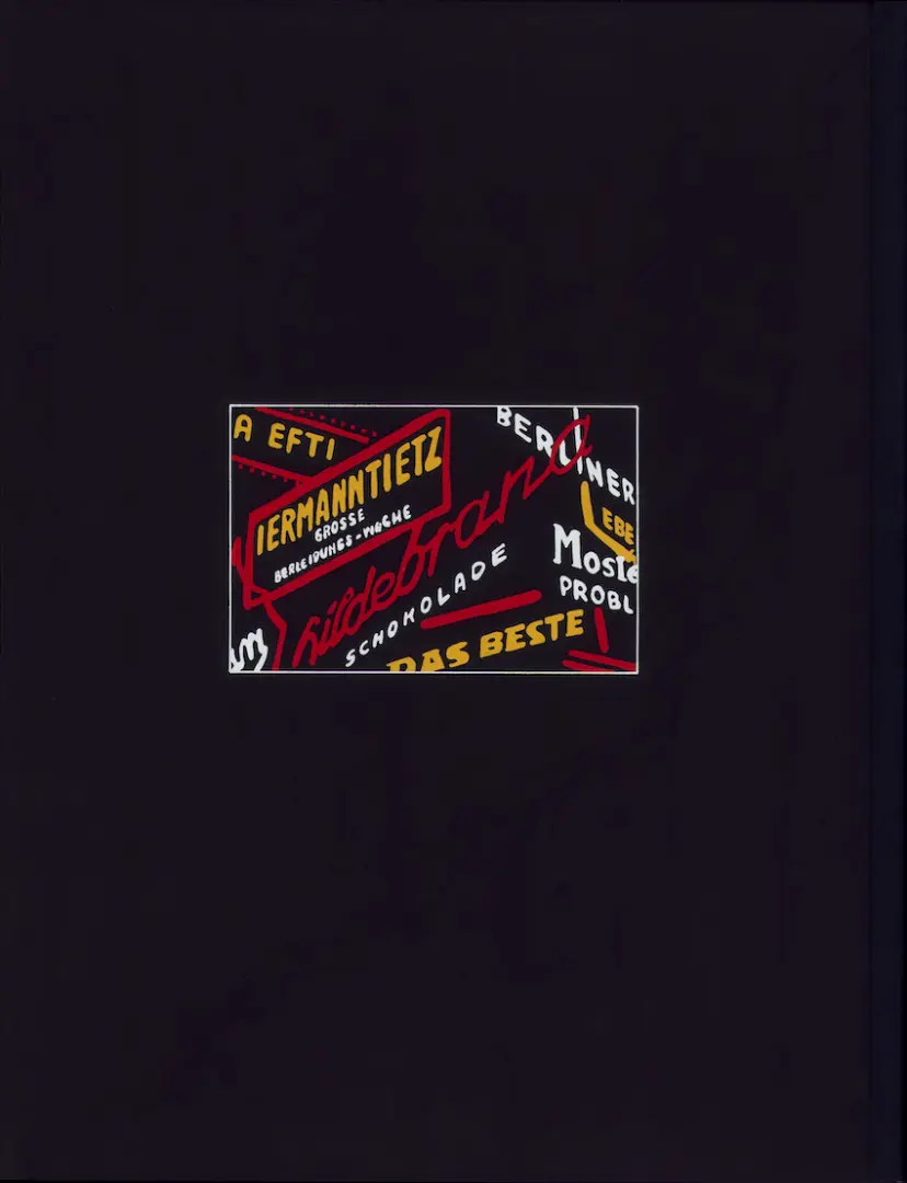 Verso de l'album Corto Maltese Tome 16 Nocturnes berlinois