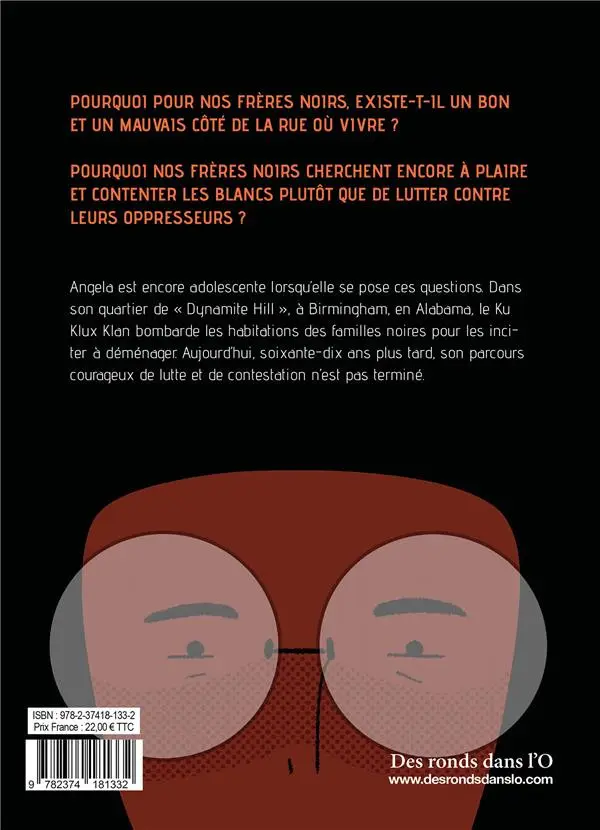 Verso de l'album Angela Davis