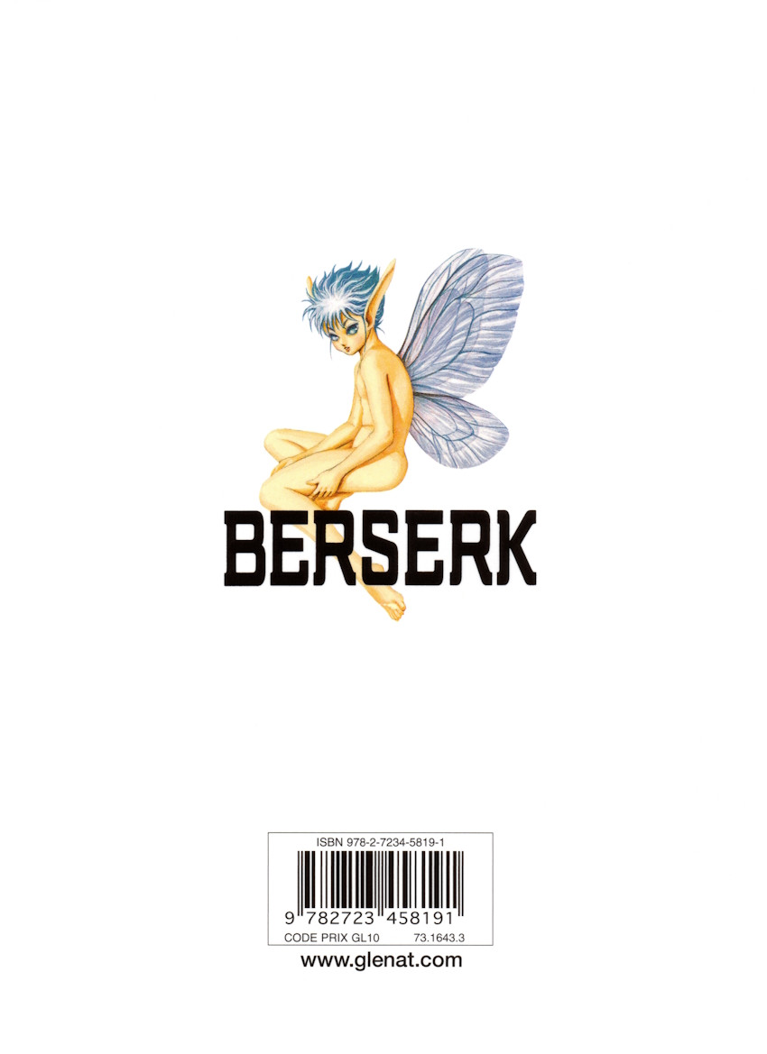 Verso de l'album Berserk 21