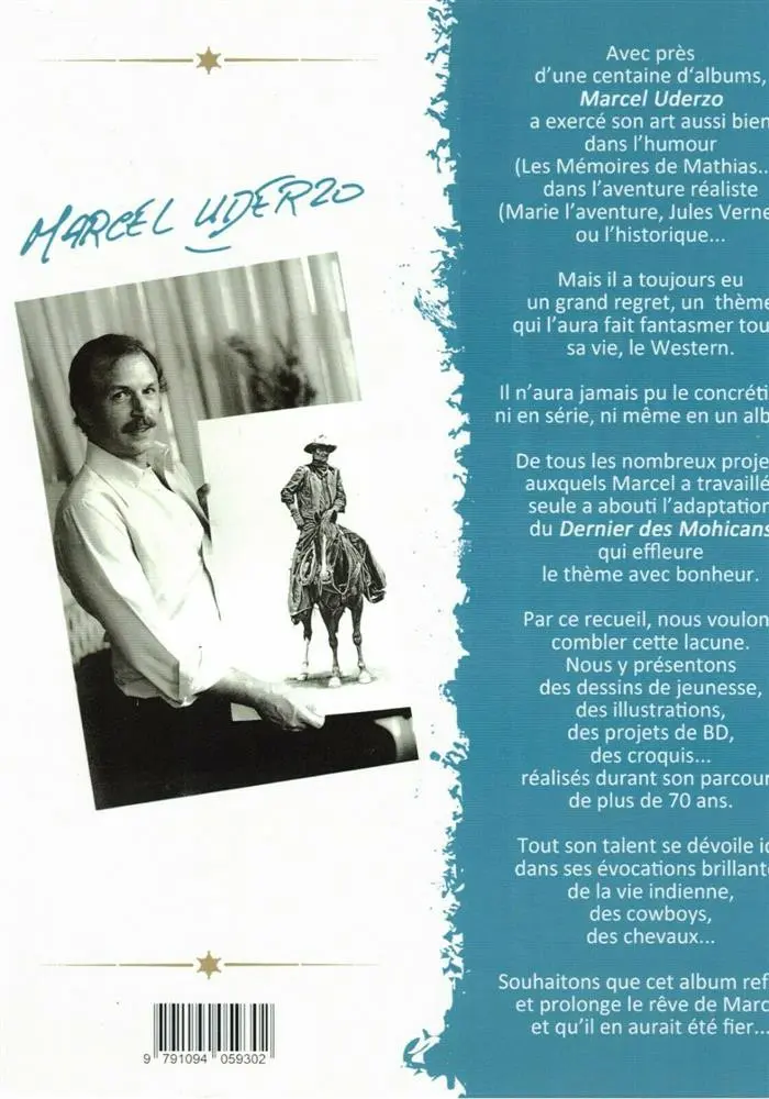 Verso de l'album Western, un amour sans histoire