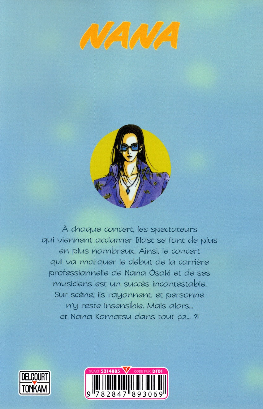 Verso de l'album Nana 7