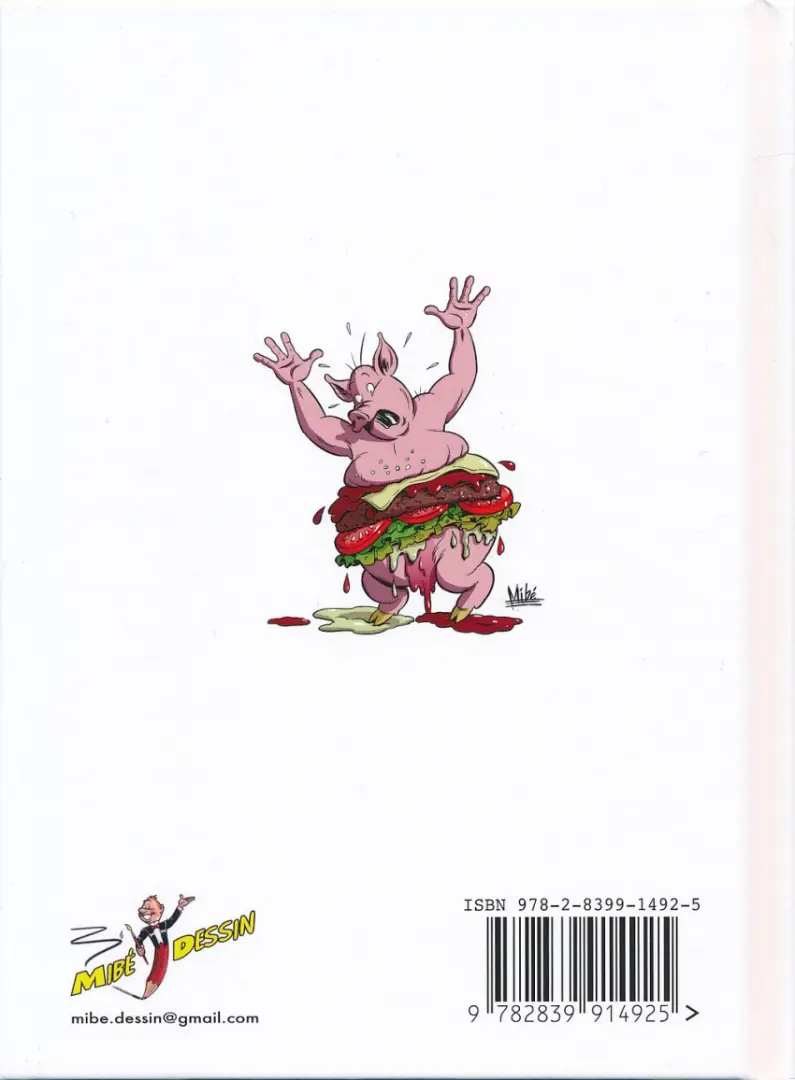 Verso de l'album Les cochonnades de Jean Bono Tome 1 Et si on ne m'aimait que pour mon corps ?
