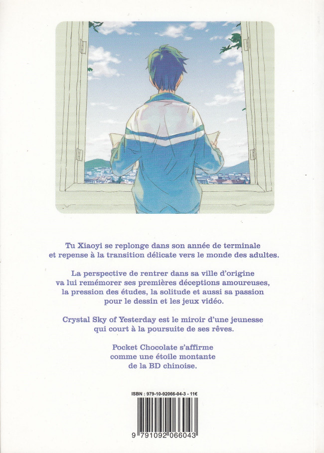 Verso de l'album Crystal Sky of Yesterday Tome 1