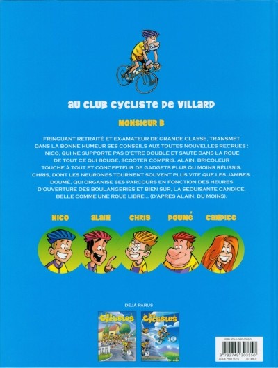 Verso de l'album Les Cyclistes 3 Photo finish