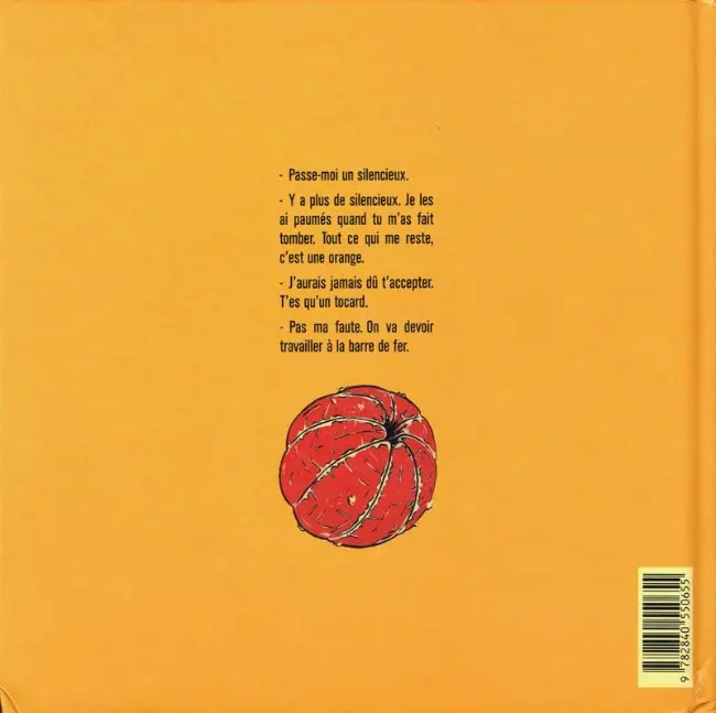 Verso de l'album Deux tueurs