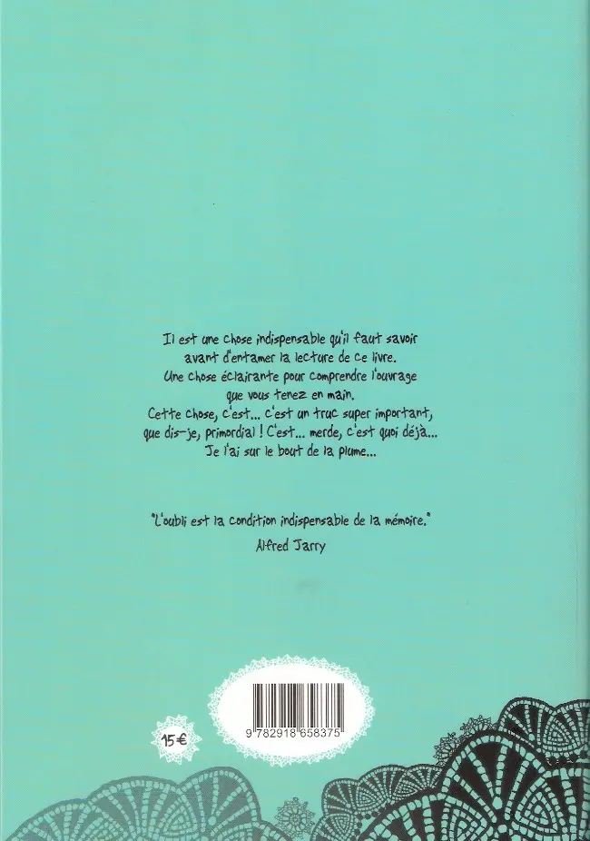 Verso de l'album États Dame