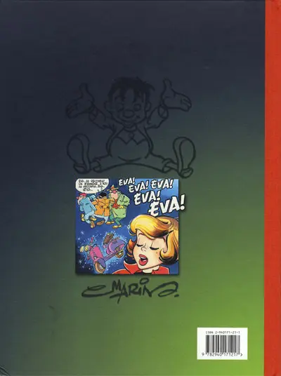Verso de l'album Éva Tome 1 La chauve-souris