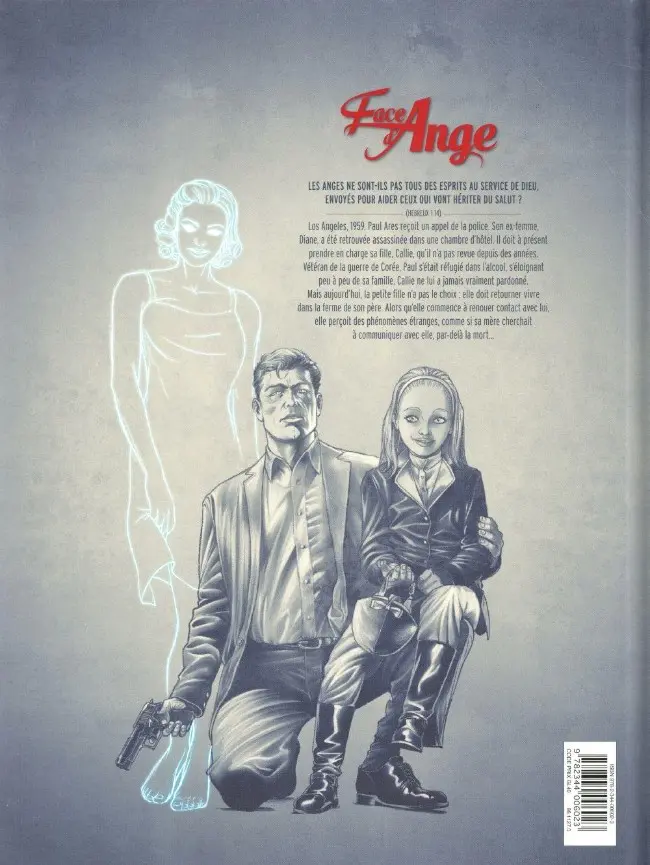 Verso de l'album Face d'ange Tome 1