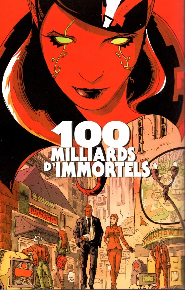 Verso de l'album 100 milliards d'immortels #4