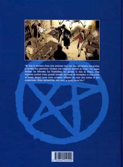 Verso de l'album Les Fées noires Tome 2 La tombe Issoire
