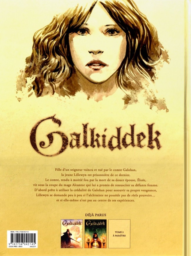Verso de l'album Galkiddek Tome 2 Le Mage