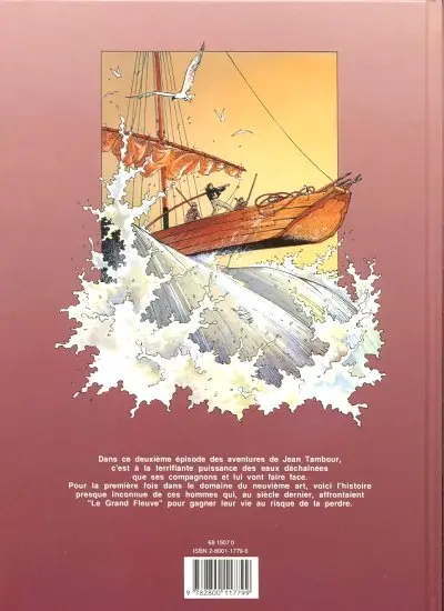 Verso de l'album Le Grand fleuve Tome 2 Vent de Mar