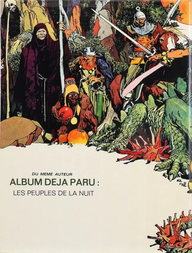Verso de l'album Haxtur Tome 2 Le pays des maléfices