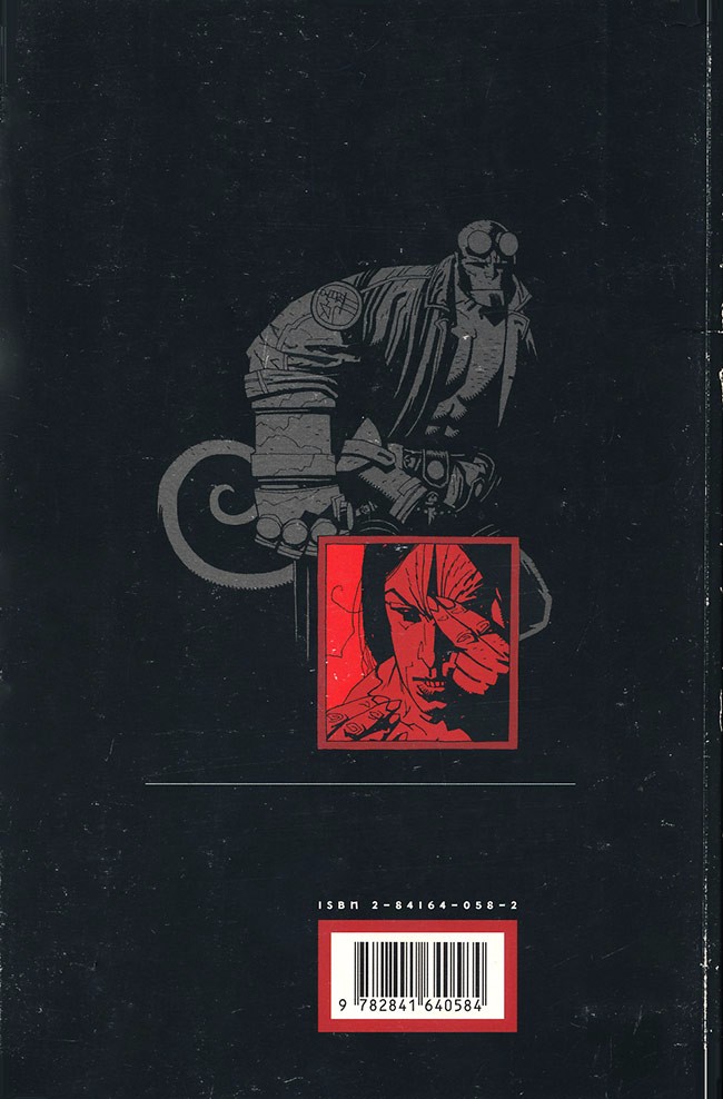 Verso de l'album Hellboy Tome 3 Les loups de Saint Auguste
