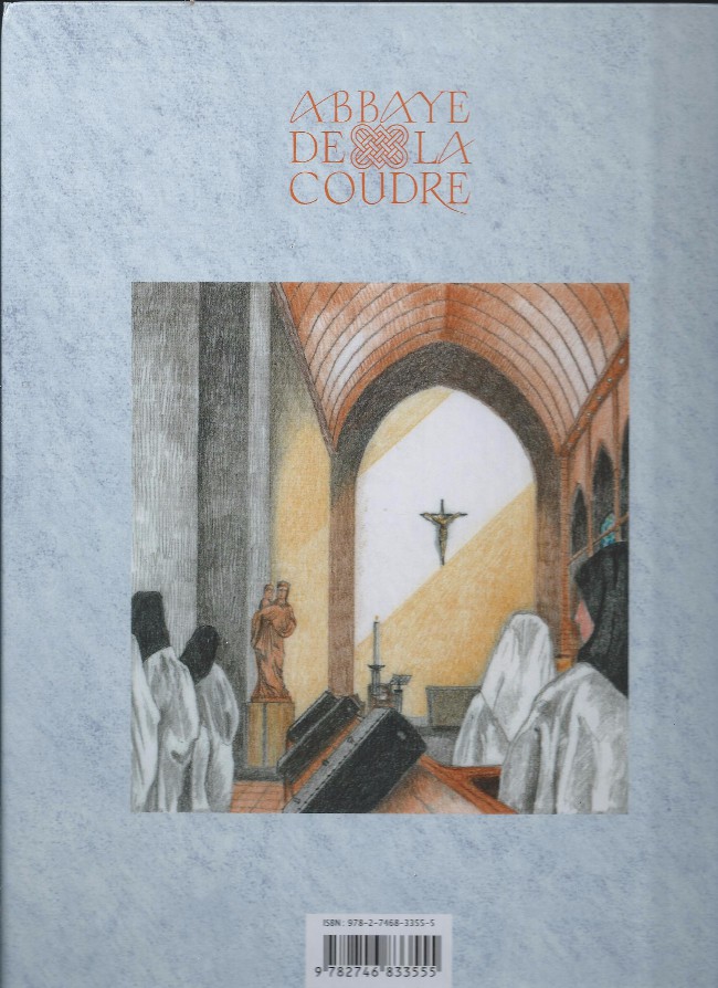 Verso de l'album L'Abbaye Cistercienne de La Coudre