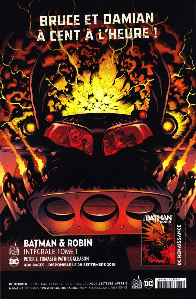 Verso de l'album Justice League - Récit Complet #9 Titans : La Chute de Troy