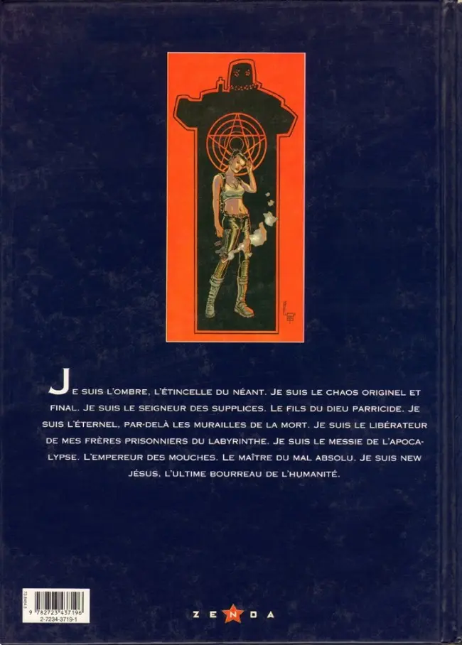 Verso de l'album Magika Tome 2 Les versets de feu