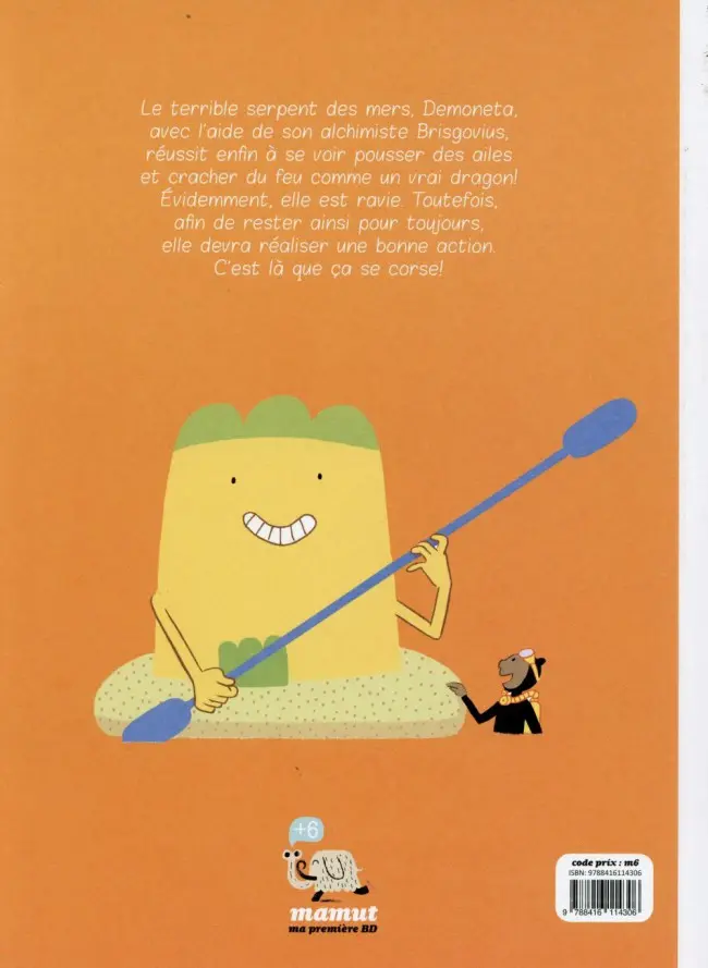 Verso de l'album Marcopola l'île rameuse Tome 3 Dragoneta
