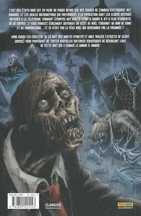 Verso de l'album La Nuit des morts-vivants Tome 2