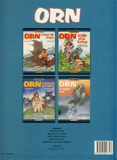 Verso de l'album Orn Tome 4 Le maître loup
