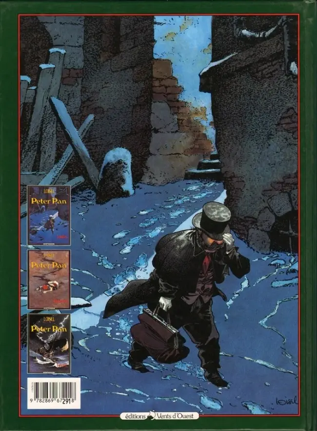 Verso de l'album Peter Pan Tome 3 Tempête