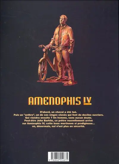 Verso de l'album Amenophis IV Tome 1 Demy