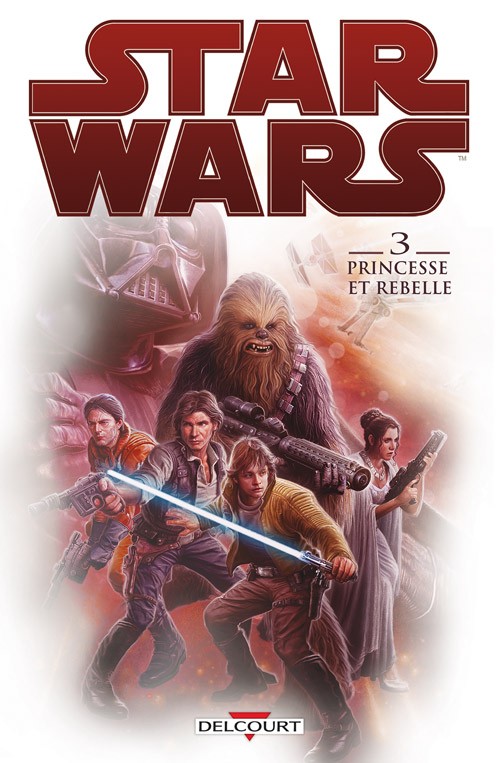 Couverture de l'album Star Wars Tome 3 Princesse et Rebelle