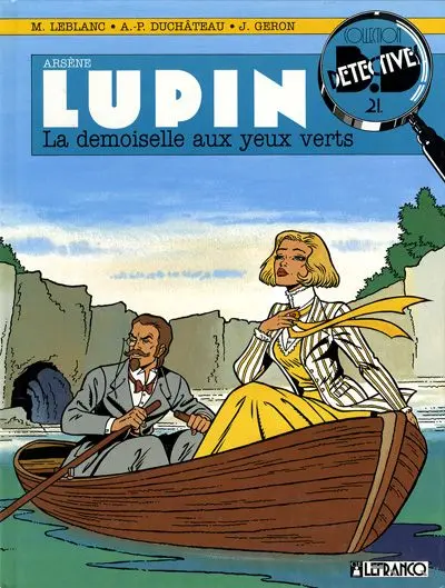 Couverture de l'album Arsène Lupin Tome 4 La demoiselle aux yeux verts