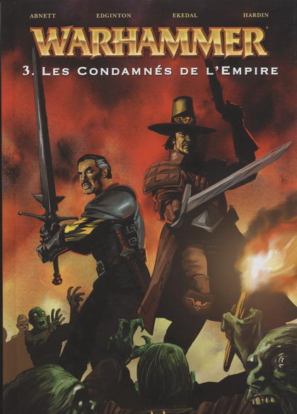 Couverture de l'album Warhammer 3 Les Condamnés de l'Empire
