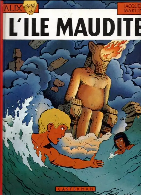 Couverture de l'album Alix Tome 3 L'île maudite