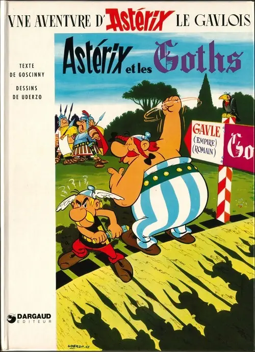 Couverture de l'album Astérix Tome 3 Astérix et les Goths