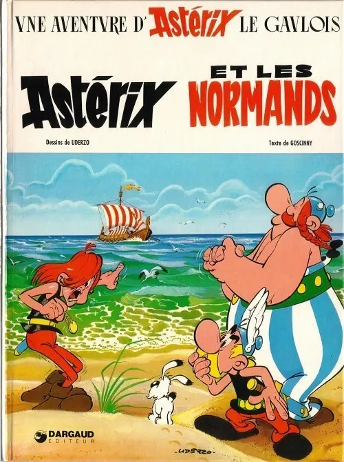Couverture de l'album Astérix Tome 9 Astérix et les Normands