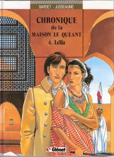 Couverture de l'album Chronique de la maison Le Quéant Tome 4 Leïla