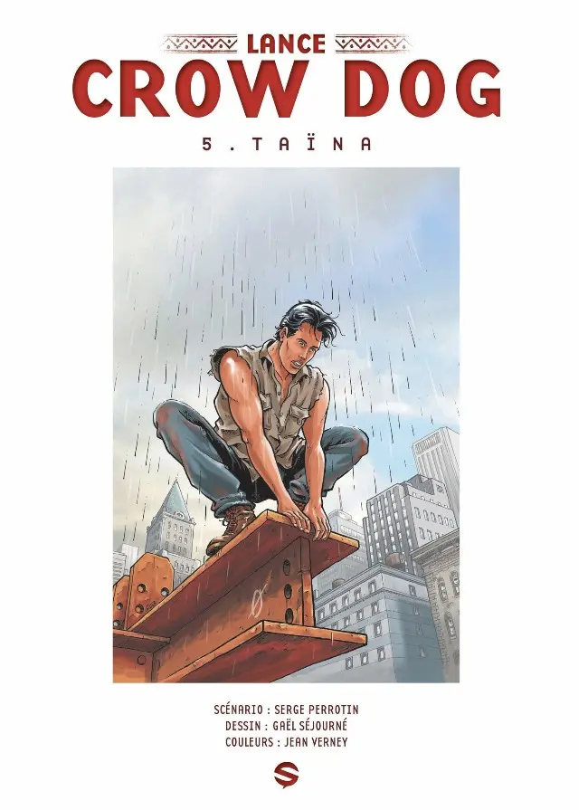 Couverture de l'album Lance Crow Dog Tome 5 Taïna