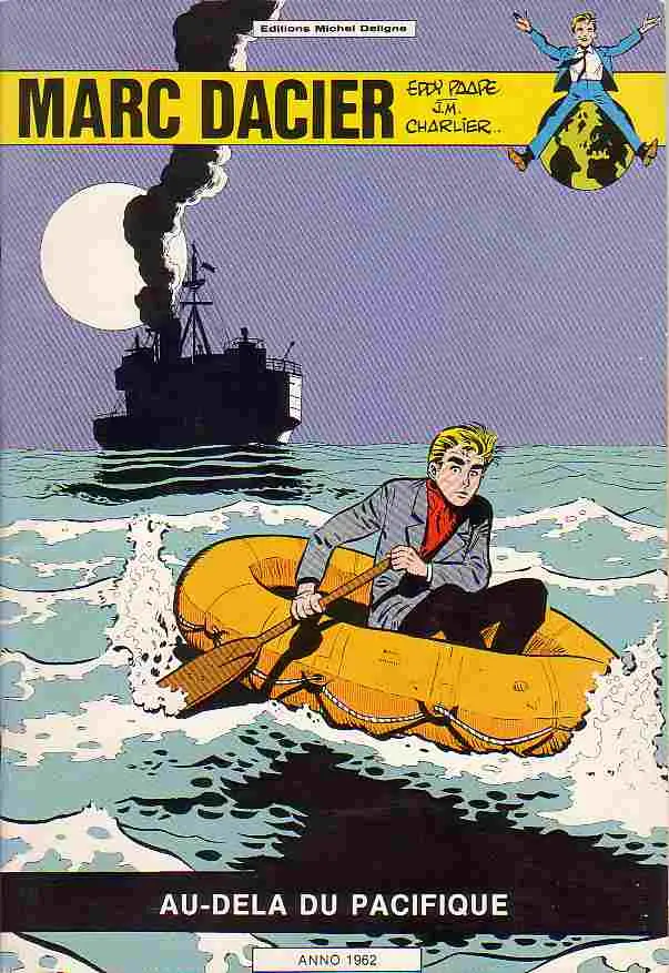 Couverture de l'album Marc Dacier Tome 3 Au-delà du Pacifique