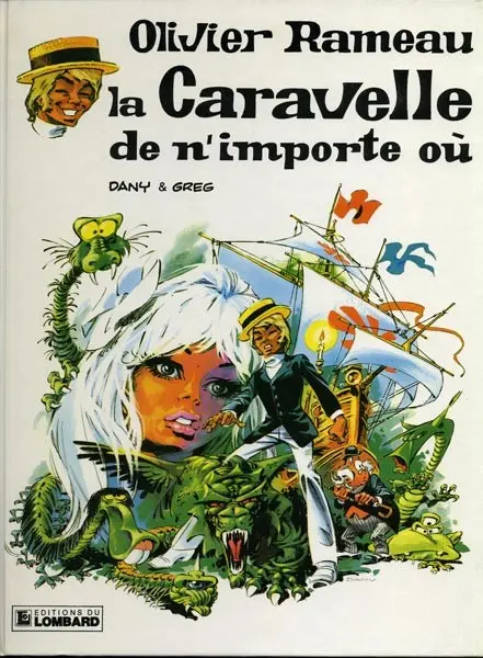 Couverture de l'album Olivier Rameau Tome 4 La caravelle de n'importe où