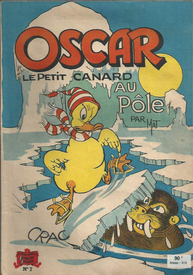 Couverture de l'album Oscar le petit canard Tome 7 Oscar le petit canard au pôle