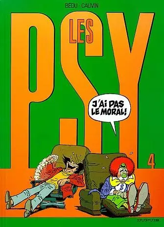 Couverture de l'album Les Psy Tome 4 J'ai pas le moral !