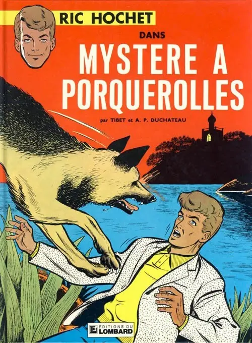 Couverture de l'album Ric Hochet Tome 2 Mystère à Porquerolles