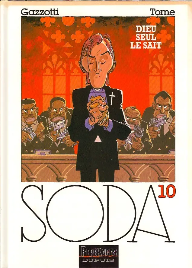 Couverture de l'album Soda Tome 10 Dieu seul le sait
