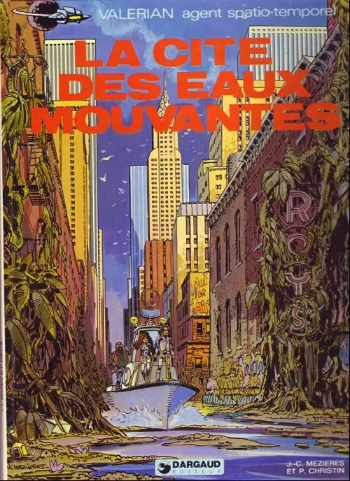 Couverture de l'album Valérian Tome 1 La cité des eaux mouvantes