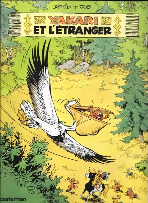 Couverture de l'album Yakari Tome 7 Yakari et l'étranger