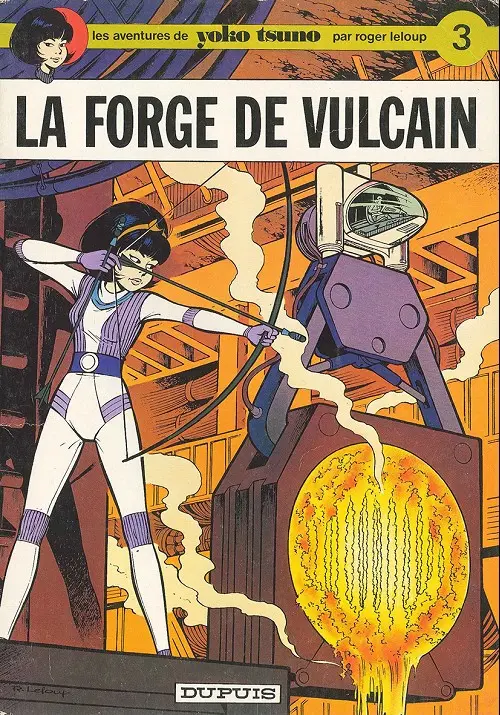 Couverture de l'album Yoko Tsuno Tome 3 La forge de Vulcain