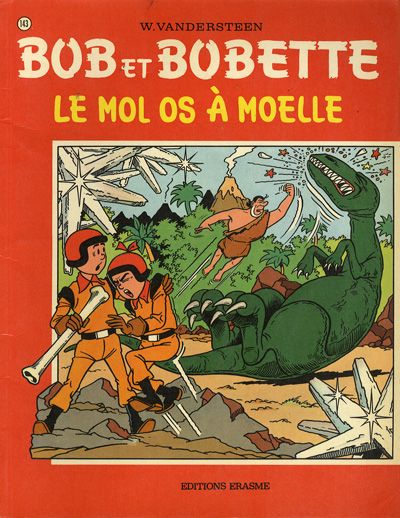 Couverture de l'album Bob et Bobette Tome 143 Le mol os à moelle