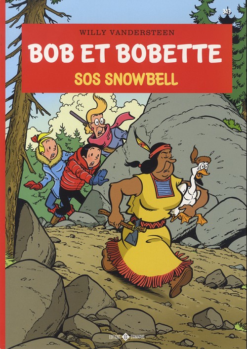 Couverture de l'album Bob et Bobette Tome 343 SOS Snowbell