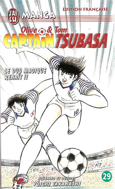 Couverture de l'album Captain Tsubasa Tome 29 Le duo magique renaît !!
