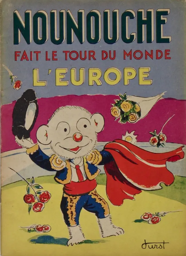 Couverture de l'album Nounouche Tome 14 Nounouche fait le tour du monde - L'Europe